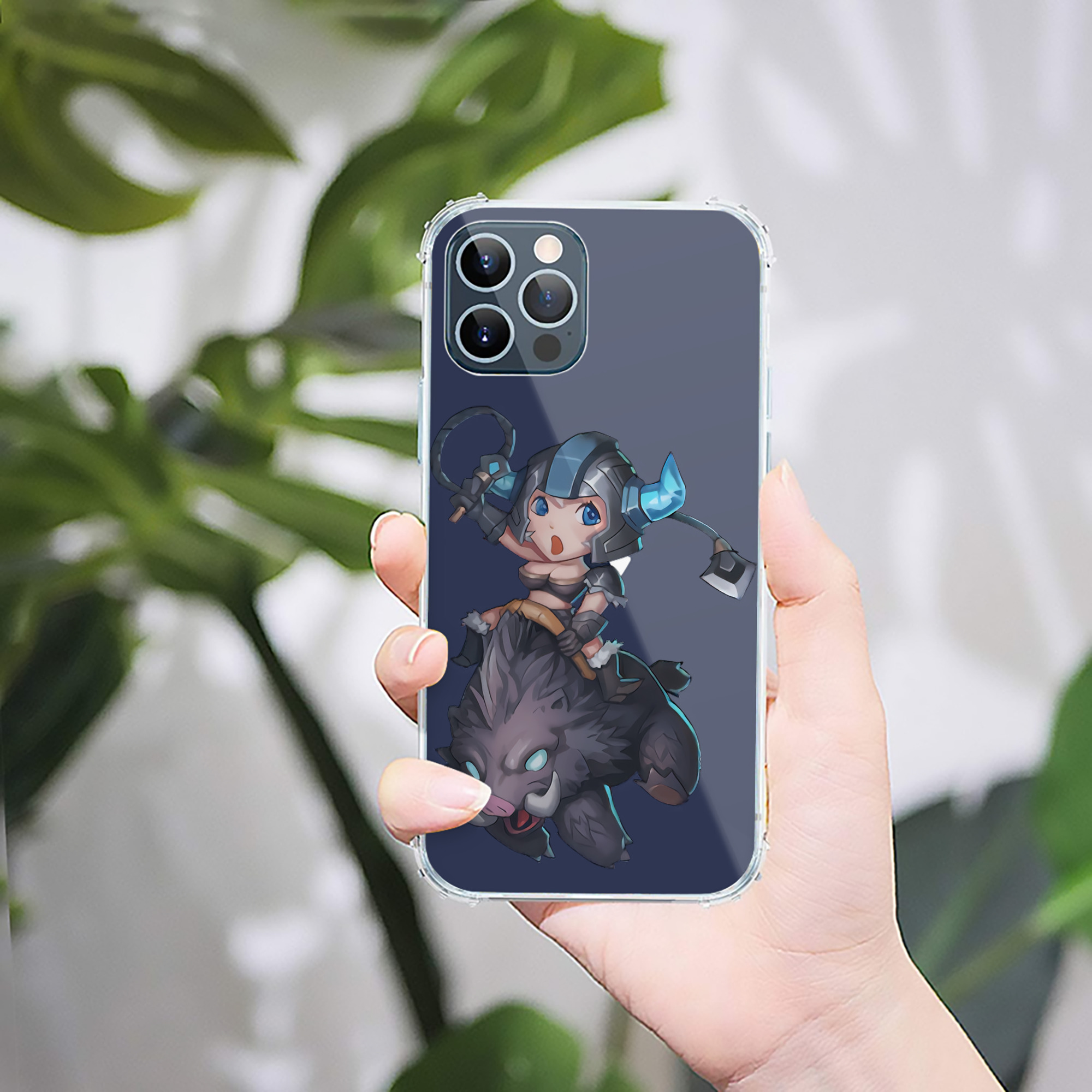 （画像用） リーグ・オブ・レジェンド League of Legends LOL 【iPhone 12シリーズ対応】透明スマホケース（クリアソフトケース）